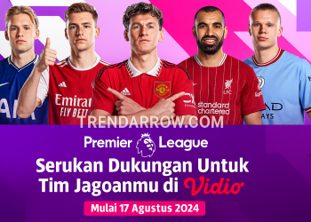 Jadwal Premier League 2024/2025 di SCTV dan Vidio