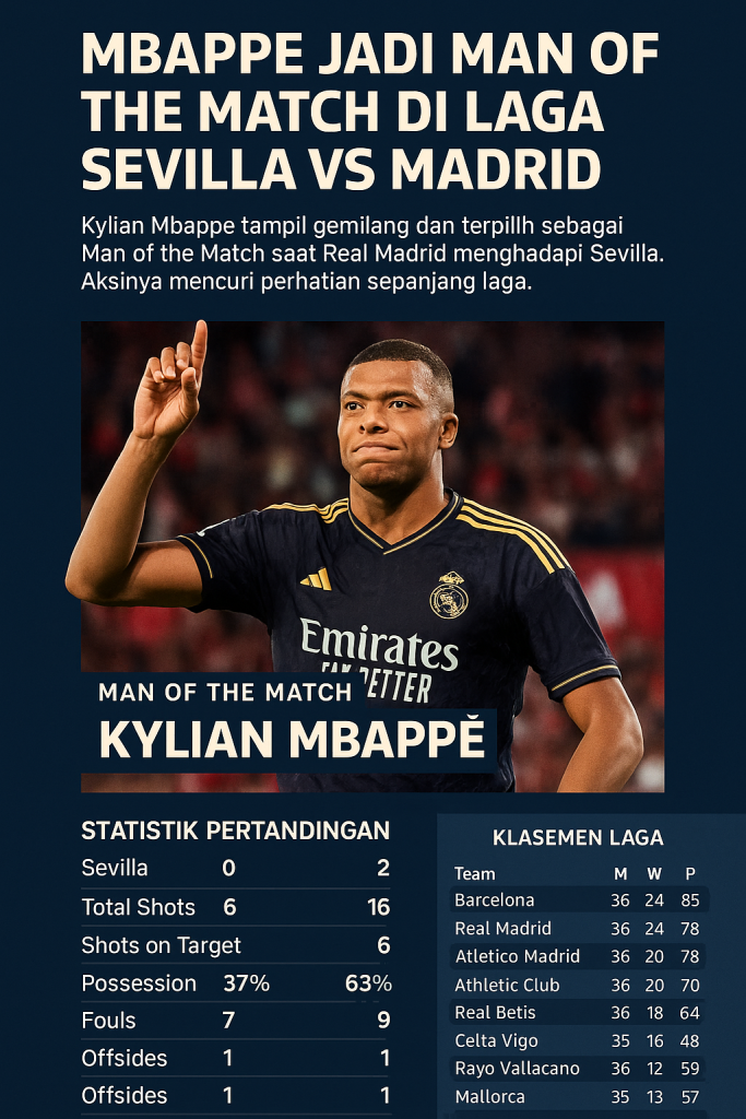 Kylian Mbappe tampil gemilang