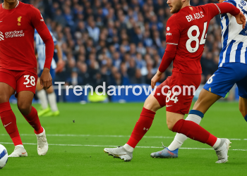 Brighton Hajar Liverpool 3-2 di Amex Stadium