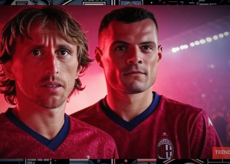 AC Milan Siap Duetkan Modric dan Xhaka di Musim Baru