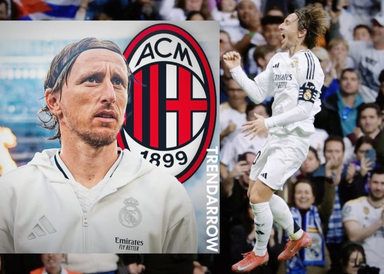 Luka Modric Jadi Harapan Baru AC Milan Bangkit