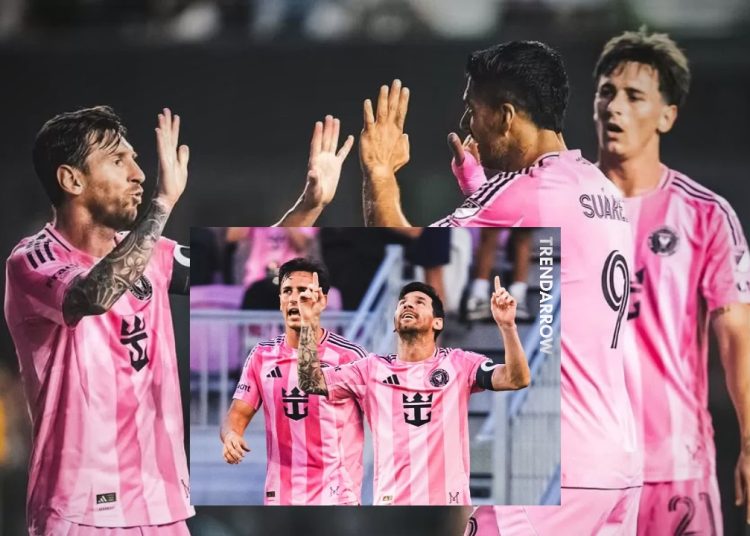 Lionel Messi Ukir Rekor Brace 4 Laga Beruntun di MLS 2025
