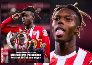 Nico Williams Resmi Bertahan di Bilbao 10 Tahun