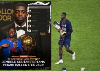 Dembele Unggulan Utama Ballon d’Or 2025 Bersama PSG
