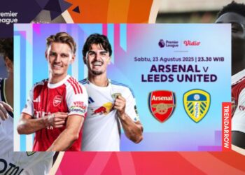 Live Streaming Arsenal vs Leeds United di SCTV Malam Ini