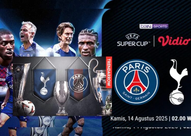 PSG vs Tottenham Jadwal dan Fakta UEFA Super Cup 2025