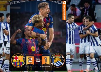 Barcelona Comeback, Kalahkan Sociedad dan Kuasai Puncak La Liga