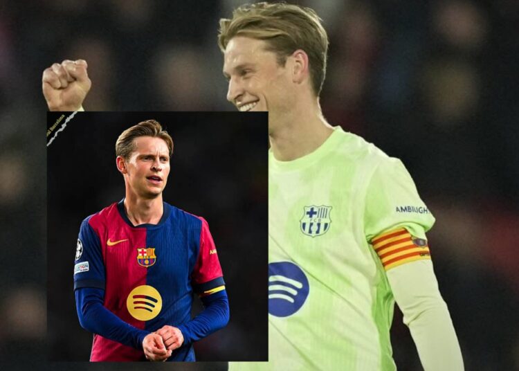 Barcelona Perpanjang Kontrak Frenkie de Jong Sampai 2029