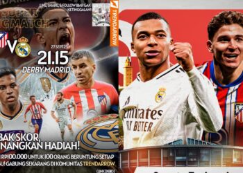 Derbi Madrid Gengsi Abadi Real Madrid vs Atletico