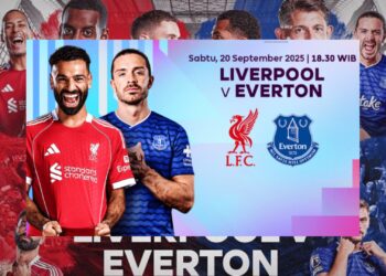 Live Streaming Liverpool vs Everton di Vidio Malam Ini