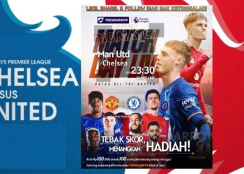 MU vs Chelsea Prediksi, Rekor, dan Kans Kemenangan