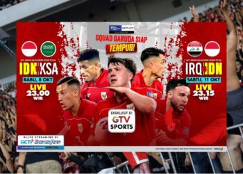 Jadwal Timnas Indonesia vs Arab Saudi dan Irak di Jeddah