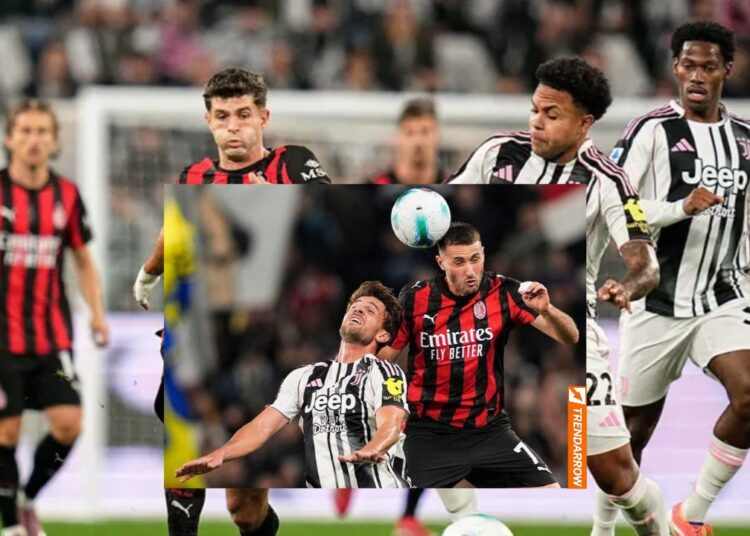 Juventus vs Milan Duel Sengit Tanpa Gol di Serie A
