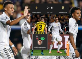 Real Madrid Menang Besar 5-0 di Liga Champions