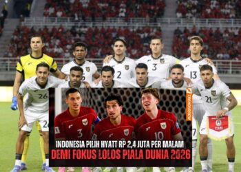 Timnas Indonesia Pilih Hotel Jauh Demi Fokus di Jeddah