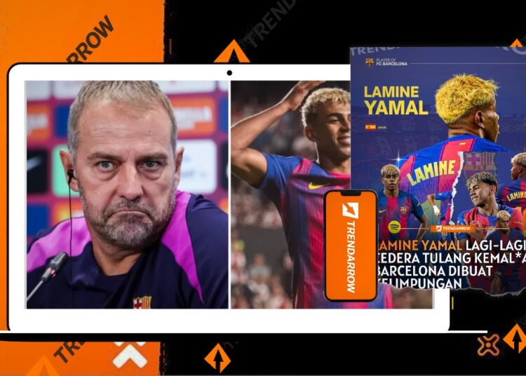 Hansi Flick Akui Lamine Yamal Bermain dalam Kondisi Cedera