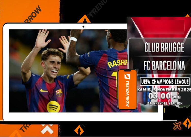 Prediksi Skor Club Brugge vs Barcelona 6 November 2025