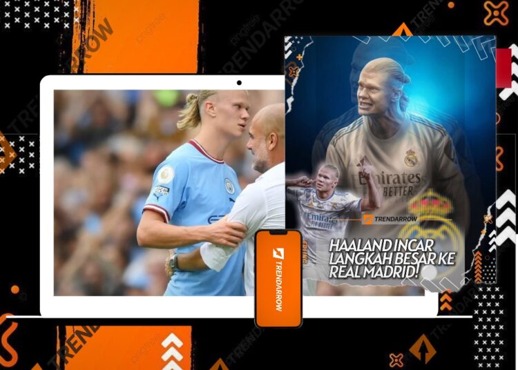 Usai Haaland Dorong Transfer ke Real Madri Pep Guardiola Murka