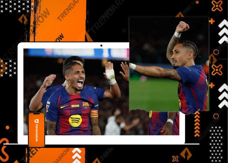 Barcelona Kalahkan Osasuna 2-0, Raphinha Jadi Penentu