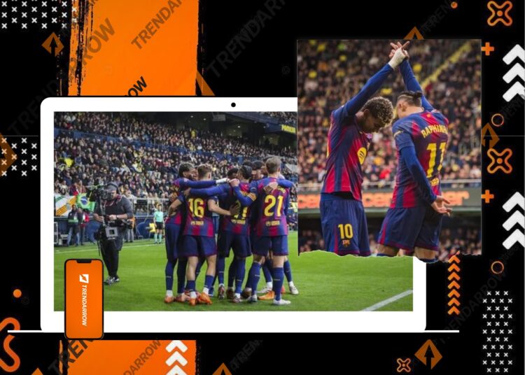 Barcelona Menang 2-0 atas Villarreal, Puncaki Klasemen La Liga