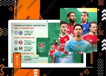 Jadwal Perempat Final Carabao Cup 17–24 Desember 2025