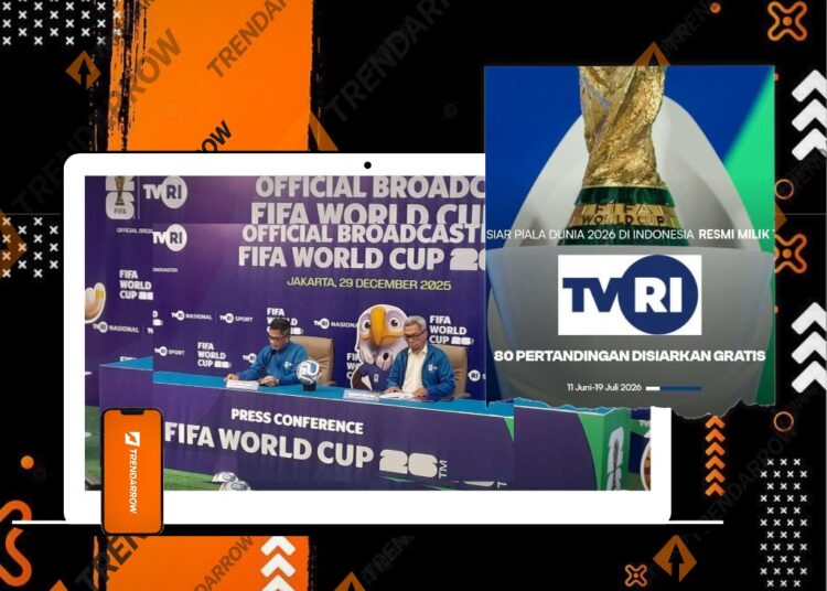 TVRI Resmi Siarkan Piala Dunia 2026 Gratis di Indonesia