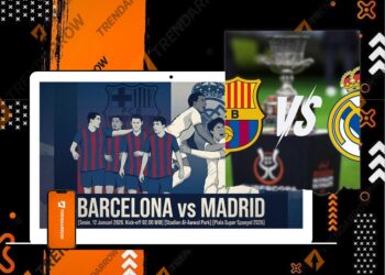 El Clasico Final Supercopa 2026 Jadwal Barcelona vs Madrid