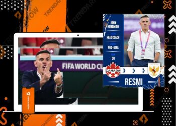 John Herdman Catat Win Rate Tertinggi di Timnas Indonesia