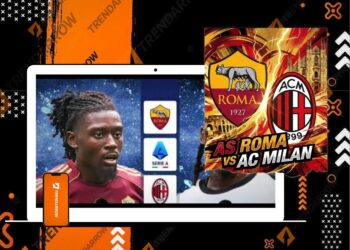 Link Live Streaming Roma vs Milan Serie A di Vidio