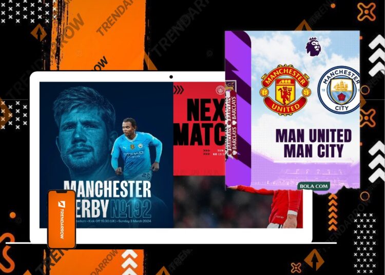 Live Streaming Man United vs Man City, Derby Panas Liga Inggris