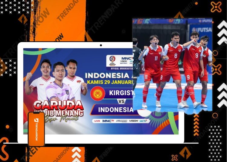 Timnas Futsal Indonesia vs Kirgistan Tayang Live MNCTV