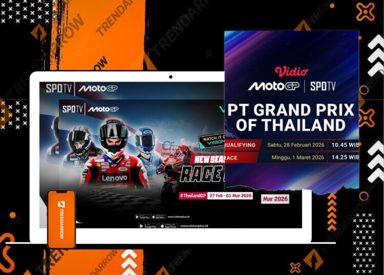 Jadwal MotoGP Thailand 2026 & Link Live Streaming