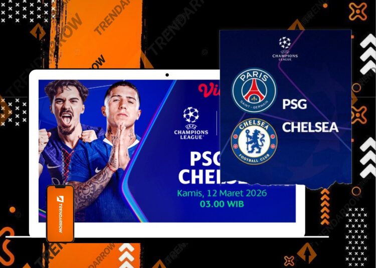PSG vs Chelsea Live Streaming Liga Champions di Vidio