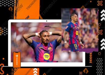 Raphinha Cedera, Barcelona Kehilangan Winger Andalan