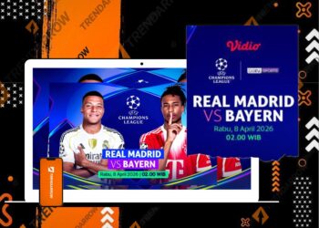 Live Streaming Real Madrid vs Bayern Liga Champions