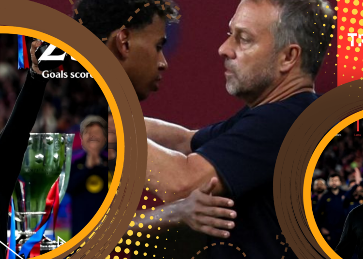 Hansi Flick dan Lamine Yamal Bawa Barca Juara