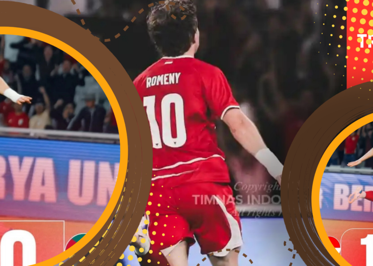 Indonesia Unggul 1-0 atas Mozambik, Romeny Cetak Gol