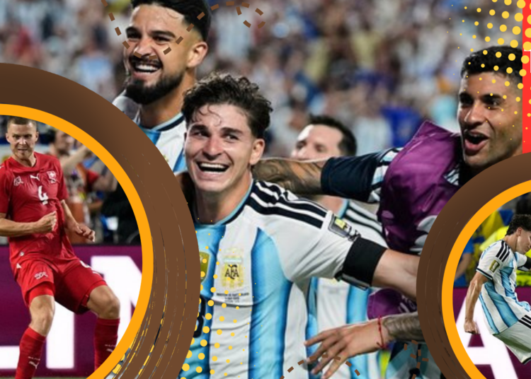 Julian Alvarez Jadi Man of the Match Argentina vs Swiss