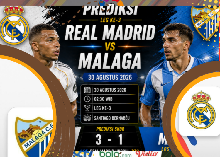 Prediksi Real Madrid vs Malaga Los Blancos Diunggulkan