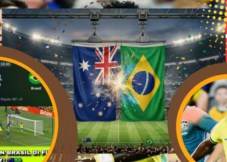 Australia vs Brasil Berakhir 1-1 di FIFA Matchday