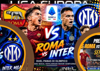 Prediksi Roma vs Inter Duel Sengit di Serie A