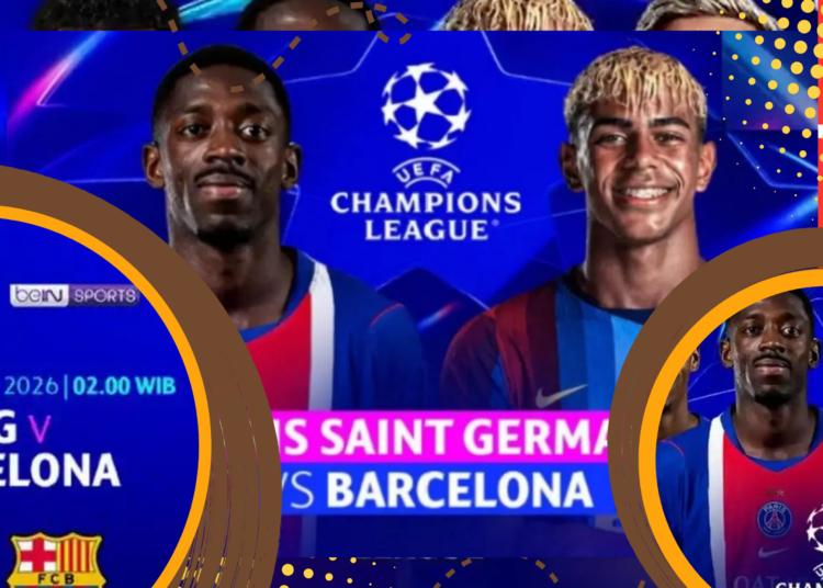 Live Streaming PSG vs Barcelona Jadwal dan Kick-off